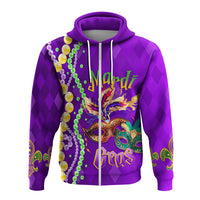 Hoodie Beads And Bling Its A Mardi Gras Thing - Wonder Print Shop
