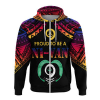 Vanuatu Proud To Be A Ni-Van - Polynesian Pattern Hoodie - Torba Province - Wonder Print Shop