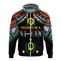 Vanuatu Proud To Be A Ni-Van - Polynesian Pattern Hoodie - Penama Province - Wonder Print Shop