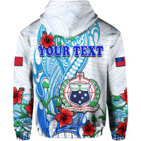 Custom Special Samoa HRPP Party Hoodie Tribal Samoan Hibiscus Design - Wonder Print Shop