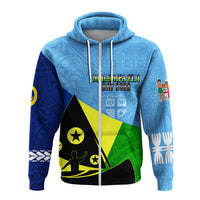 Malampa Fiji Day Hoodie Mix Tapa Style - Wonder Print Shop