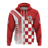 Custom Croatia Football 2022 Hoodie Kockasti - Wonder Print Shop