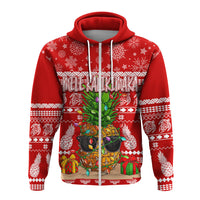 Hawaii Christmas Hoodie Mele Kalikimaka Pineapple - Wonder Print Shop