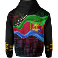 Eritrea Hoodie Independence Day Ethnic African Pattern Black - Wonder Print Shop