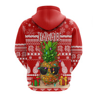 Hawaii Christmas Hoodie Mele Kalikimaka Pineapple - Wonder Print Shop