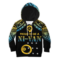 Vanuatu Proud To Be A Ni-Van - Polynesian Pattern KID Hoodie - Sanma Province - Wonder Print Shop