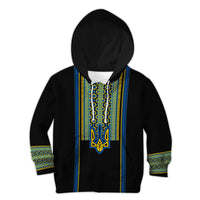 Ukraine Folk Patterns Hoodie KID Unity Day - Wonder Print Shop