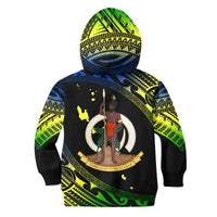 Vanuatu Proud To Be A Ni-Van - Polynesian Pattern KID Hoodie - Malampa Province - Wonder Print Shop