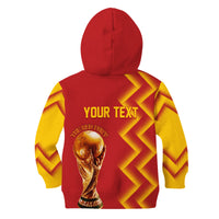 Personalised Spain World Cup 2022 Hoodie KID Movies Icons - The Slayers - Wonder Print Shop