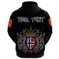 Custom Viking Norway Norway Flag and Map Gaiter Hoodie style Viking Geri and Freki RLT12 - Wonder Print Shop