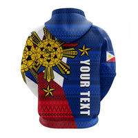 Custom Filipino Hoodie Tribal Flag Style LT6 - Wonder Print Shop