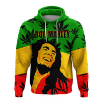 Custom Legend Bob Hoodie Reggae Style LT6 - Wonder Print Shop