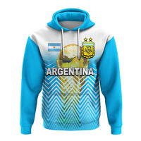 Custom Argentina Football 2022 Hoodie Sport Style LT6 - Wonder Print Shop
