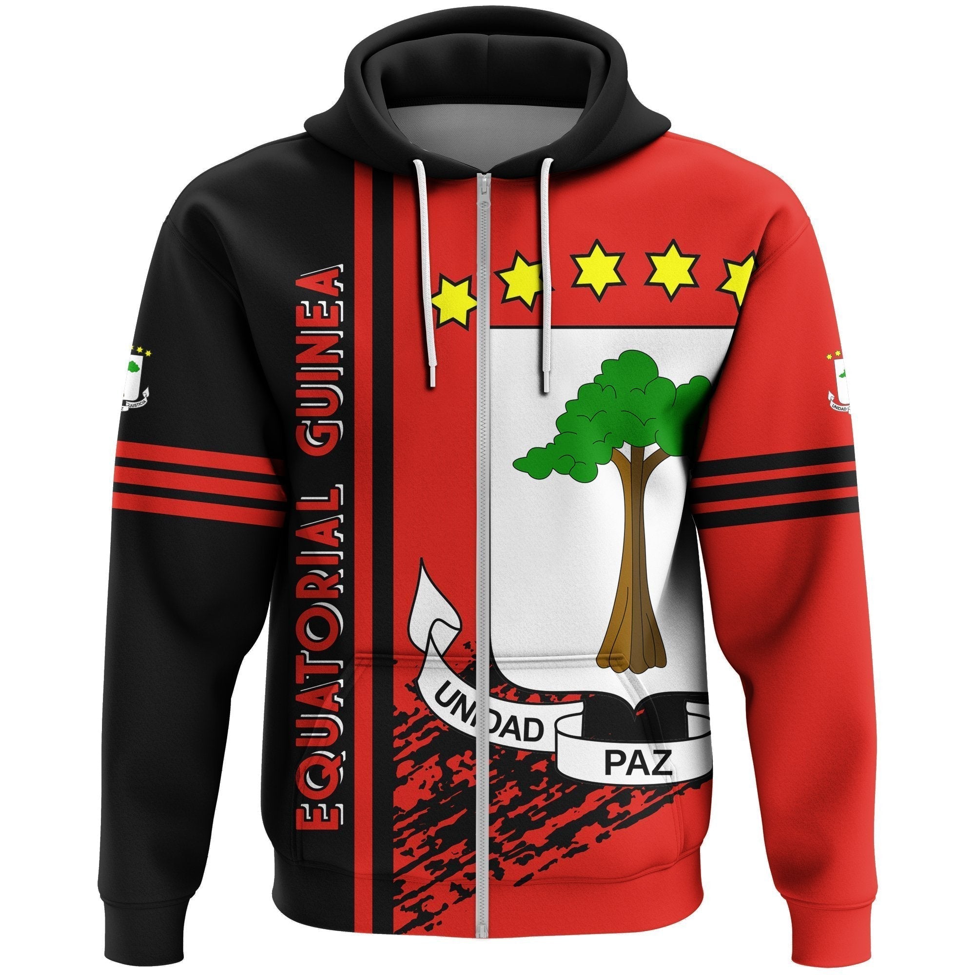 african-hoodie-equatorial-guinea-quarter-style-zip-hoodie