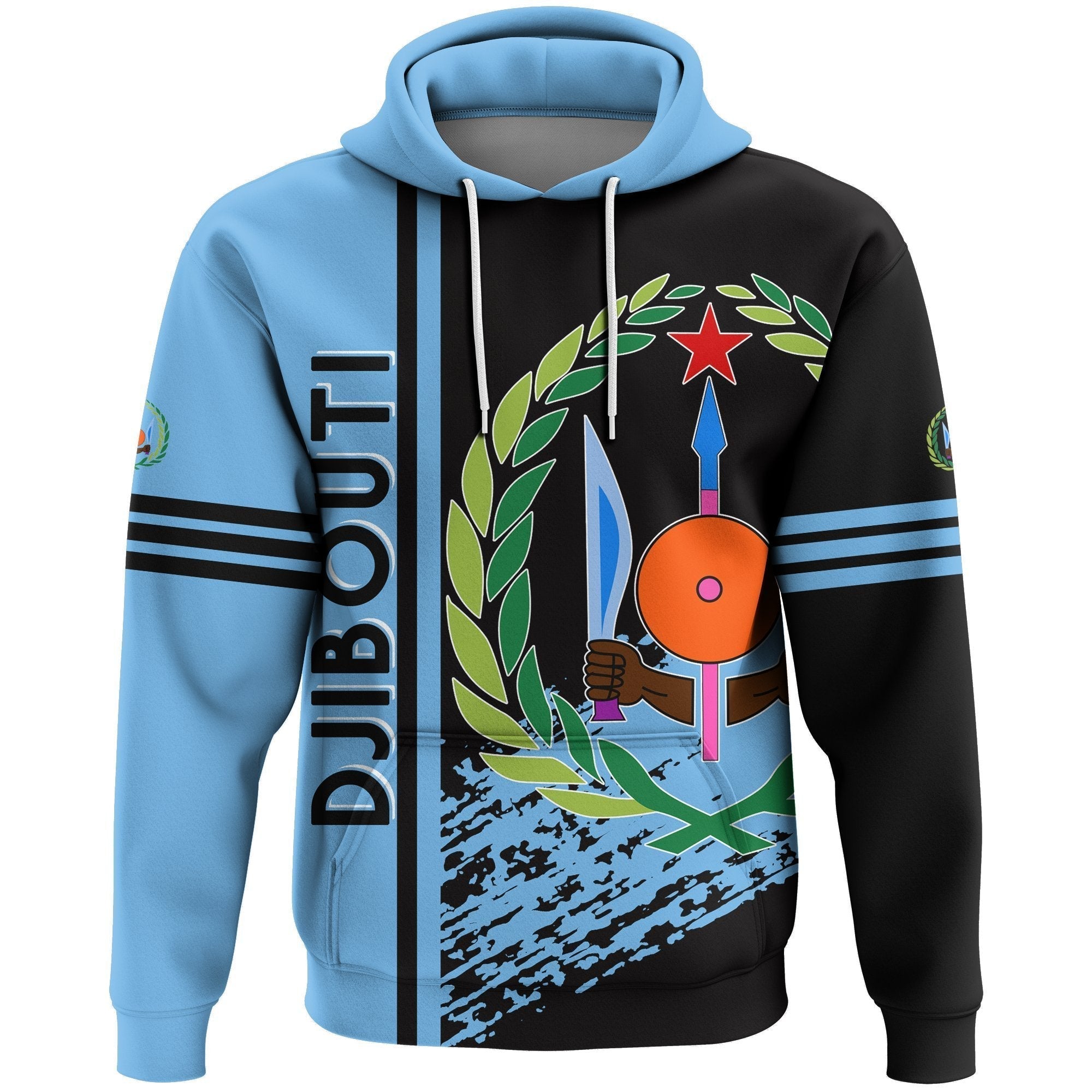 african-hoodie-djibouti-quarter-style-pullover