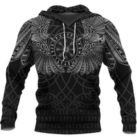Viking Hoodie Viking Odins Celtic Two Ravens Special Version Hoodie RLT12 - Wonder Print Shop