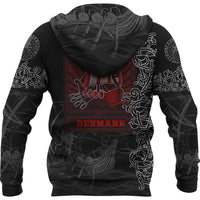 Viking Hoodie Viking Drakkar Denmark Warship Hoodie RLT12 - Wonder Print Shop