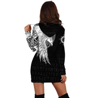 Custom Viking Hoodie Dress Mystical Raven Tattoo Special RLT12 - Wonder Print Shop