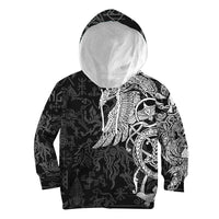 Viking Hoodie Kid Special Raven Tattoo RLT12 - Wonder Print Shop