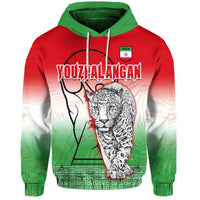 Custom Iran Football Unique Youzpalangan Flag Style Hoodie - Wonder Print Shop