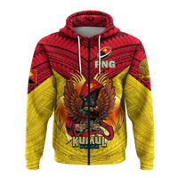 Custom Personalised Papua New Guinea Rugby Kumul Pride Hoodie LT2 - Wonder Print Shop