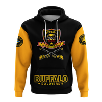Buffalo Soldiers Hoodie African American Legend Of The Black Soldiers LT2 - Wonder Print Shop