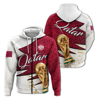 Qatar Football Team Football 2022 Hoodie - LT2 - Wonder Print Shop
