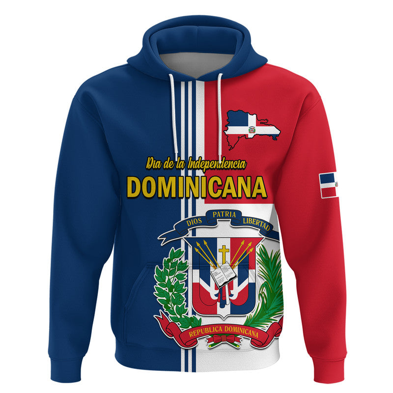 custom-personalised-dominican-republic-dia-de-la-independencia-zip-up-and-pullover-hoodie-coat-of-arms-and-flag-map