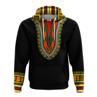 Gambia Happy Independence Day Dashiki Hoodie LT2 - Wonder Print Shop