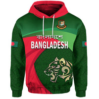 Custom Bangladesh Cricket Team Hoodie Bangla Tigers Simple - Wonder Print Shop