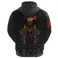Viking Hoodie Raven Of Odin RLT12 - Wonder Print Shop