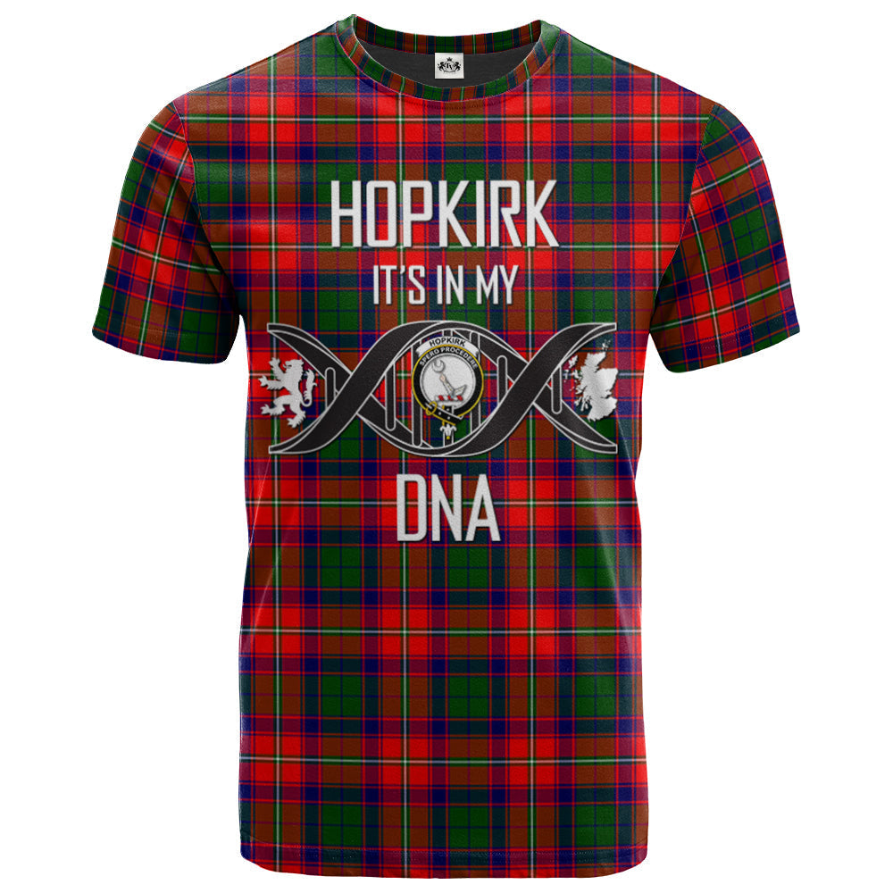 scottish-hopkirk-clan-dna-in-me-crest-tartan-t-shirt