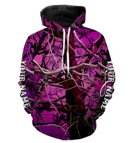 Pink Tree Camouflage Country Girl Custom All Over Printed Shirts, Pink Camo Country Shirts - Wonder Print Shop