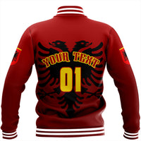 Personalized Jacket Albania Flag Day Baseball Jacket LT10 - Wonder Print Shop