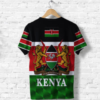 Kenya Coat Of Arms T Shirt Flag Vibes LT8 - Wonder Print Shop