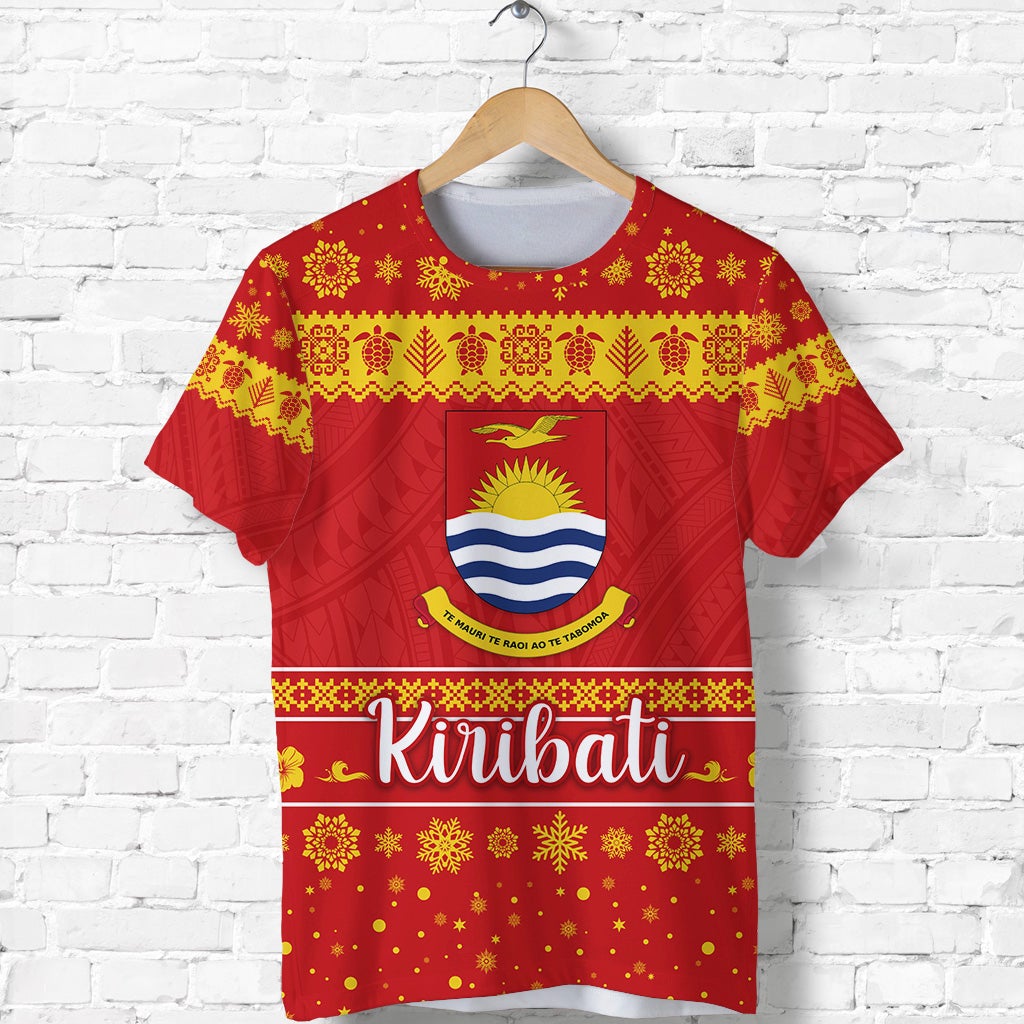 custom-personalised-kiribati-christmas-t-shirt-simple-style