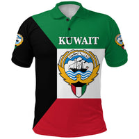 Custom Kuwait Polo Shirt Flag Style LT8 - Wonder Print Shop