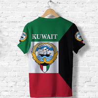 Kuwait T Shirt Flag Style LT8 - Wonder Print Shop