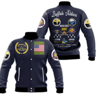 African Jacket - Buffalo Soldiers Baseball Jacket - Wonder Print Shop