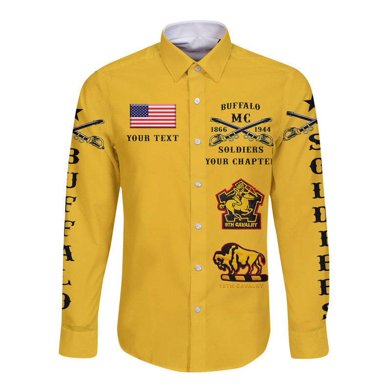 custom-personalised-buffalo-soldiers-motorcycle-club-bsmc-hawaii-long-sleeve-button-shirt-original-style-gold