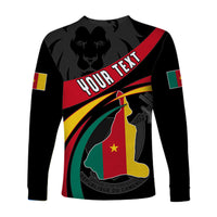 (Custom Personalised) Happy Cameroon Independence Day Long Sleeve Shirt - Wonder Print Shop