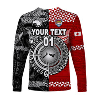 (Custom Personalised) Mate Ma'a Tonga Ngatu And New Zealand Maori All Black Aboriginal Long Sleeve Shirt Rugby Together LT8 - Wonder Print Shop