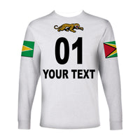 (Custom Personalised) Guyana Cricket Jaguars Long Sleeve Shirt Special Style LT8 - Wonder Print Shop