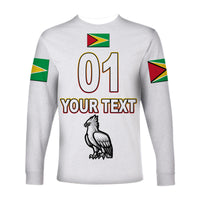 (Custom Personalised) Guyana Cricket Harpy Eagles Long Sleeve Shirt Special Style LT8 - Wonder Print Shop