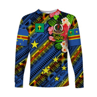 (Custom Personalised) Vanuatu Tafea Long Sleeve Shirt Independence Be Proud LT8 - Wonder Print Shop