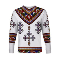 (Custom Personalised) Ethiopia Long Sleeve Shirt Ethiopian Tibeb Proud Version LT8 - Wonder Print Shop