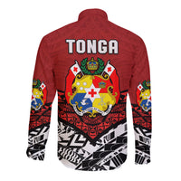 Tonga Long Sleeve Button Shirt Independence Anniversary Special Version 2022 - Wonder Print Shop