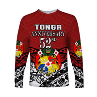 Tonga Long Sleeve Shirt Independence Anniversary Special Version 2022 - Wonder Print Shop