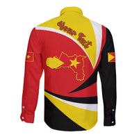 (Custom Personalised) Tigray Long Sleeves Button Shirt Style Color Flag LT13 - Wonder Print Shop