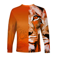 Netherlands Long Sleeve Shirt Style Lusty Dutch Lion LT13 - Wonder Print Shop